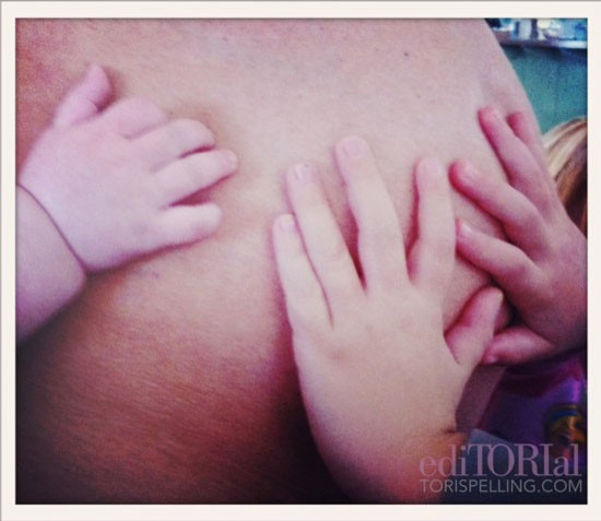 Five months after welcoming her third child, Hattie, Tori Spelling has announced that she is pregnant again.