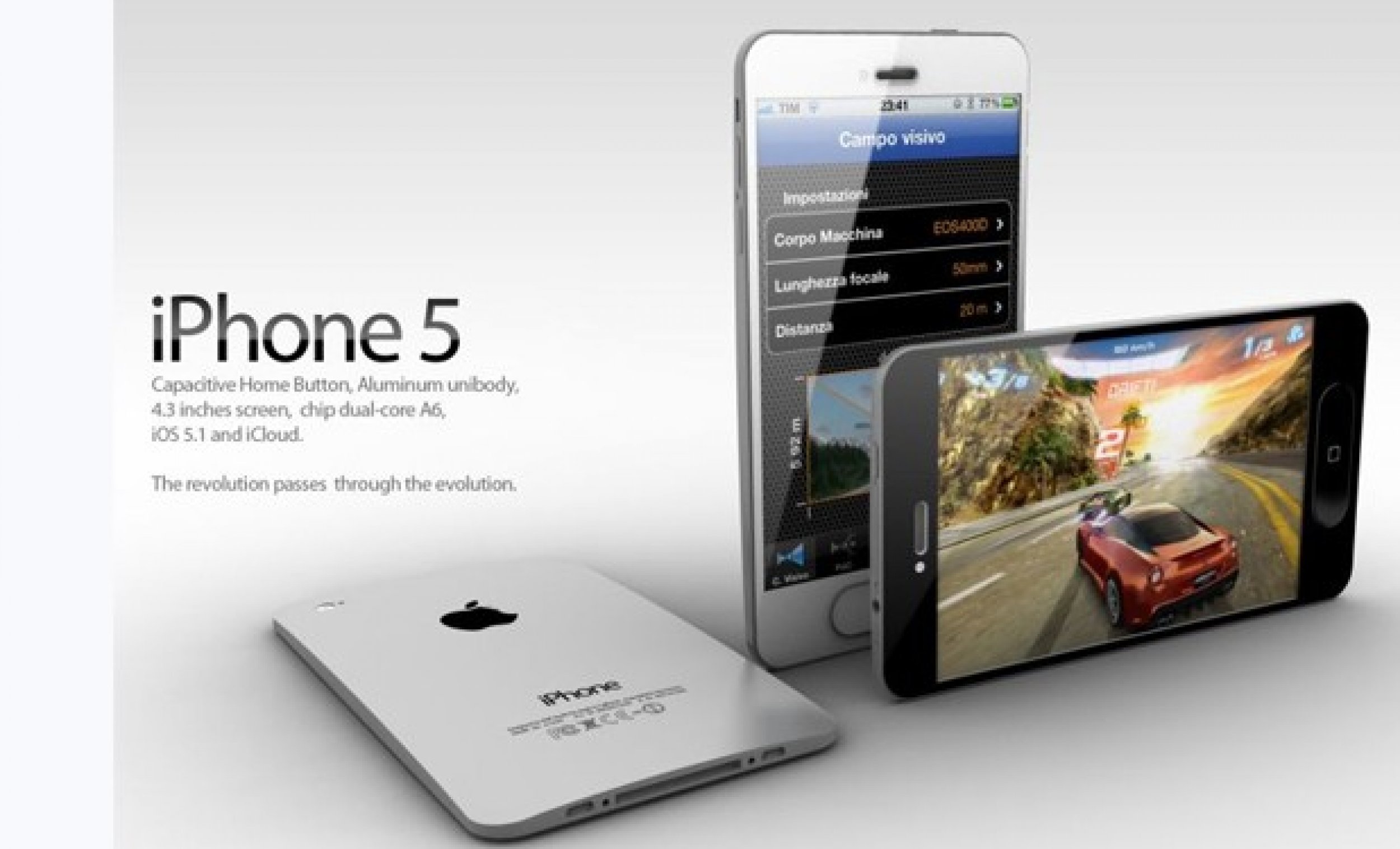 iPhone 5 Concept - Design by Antonio De Rosa of ADR Studio