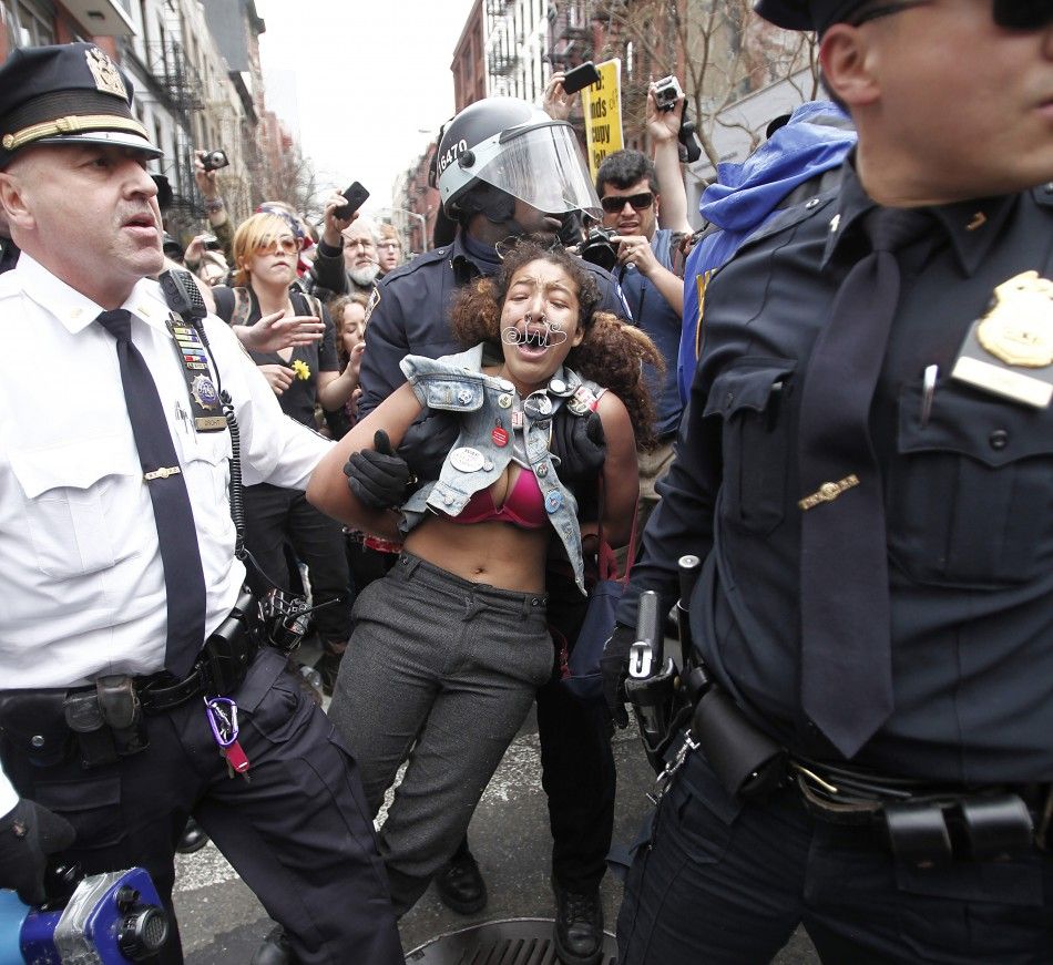 Occupy Wall Street March Protests in New York