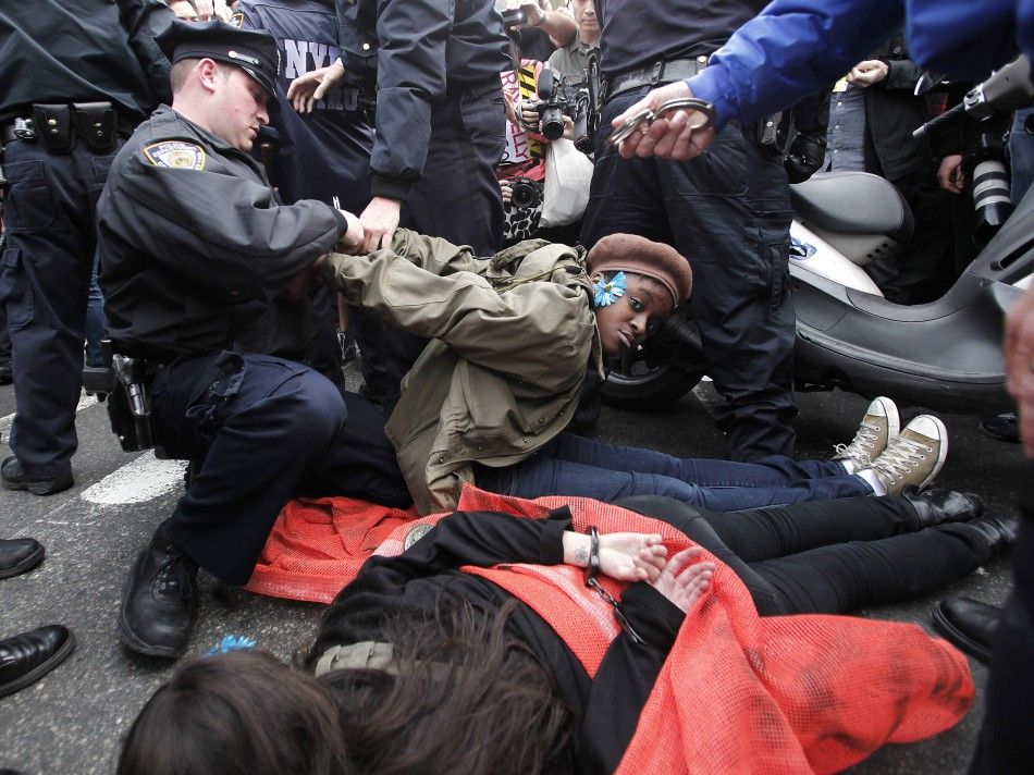Occupy Wall Street March Protests in New York