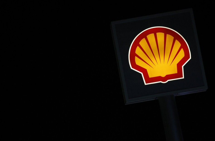 A Shell logo is seen at a petrol station in Ankara March 6, 2012.