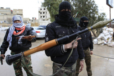 Syrian army defectors Free Syrian Armyrocket-propelled grenade Damascus