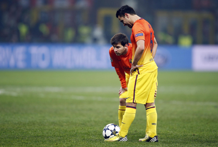 Xavi & Lionel Messi