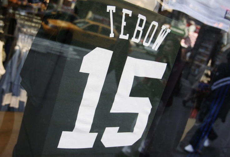Tim Tebow Jet jerseys began selling days before the quarterback was officially introduced as a Jet.