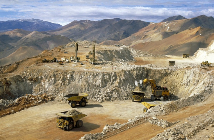 Veladero gold mine in Argentina