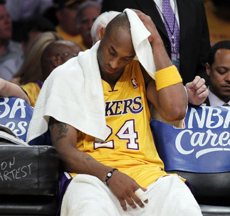 The fourth quarter is usually Kobe Bryant's time to shine, but midway through the final period against the Memphis Grizzlies on Sunday Night, Bryant was benched by first-year Lakers coach Mike Brown, and L.A. lost the game 102-96.