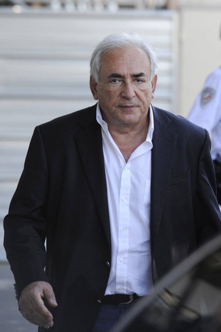 Former IMF chief Dominique Strauss-Kahn in a file photo from September 2011.