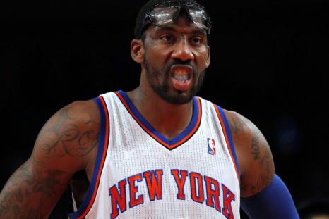 Amare Stoudemire is averaging 17.6 points and 8 rebounds per game for the Knicks this season.