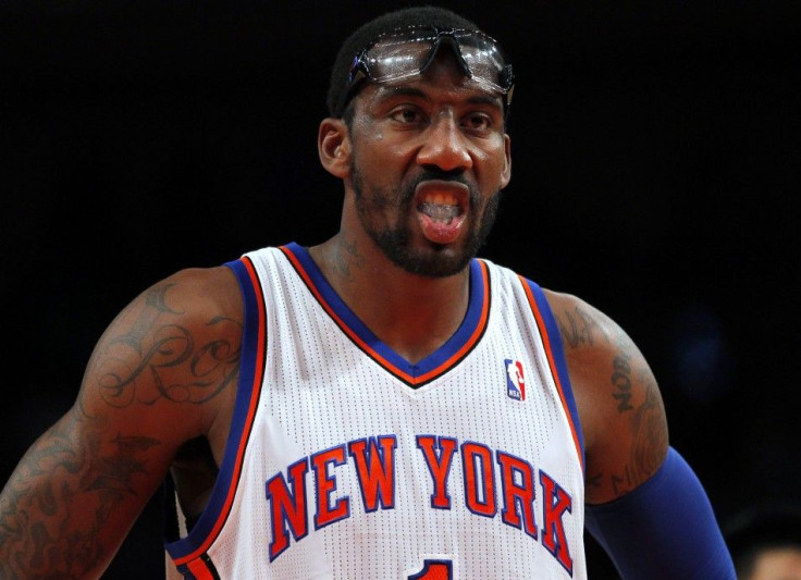 Amare Stoudemire is averaging 17.6 points and 8 rebounds per game for the Knicks this season.