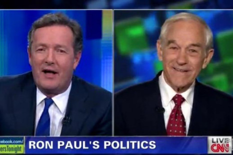Ron Paul Snaps At Piers Morgan About Dropping Out: Don&#039;t &#039;Pester Me With Silly Questions&#039;