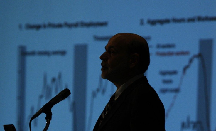 Federal Reserve Board Chairman Bernanke addresses the National Association for Business Economics in Virginia