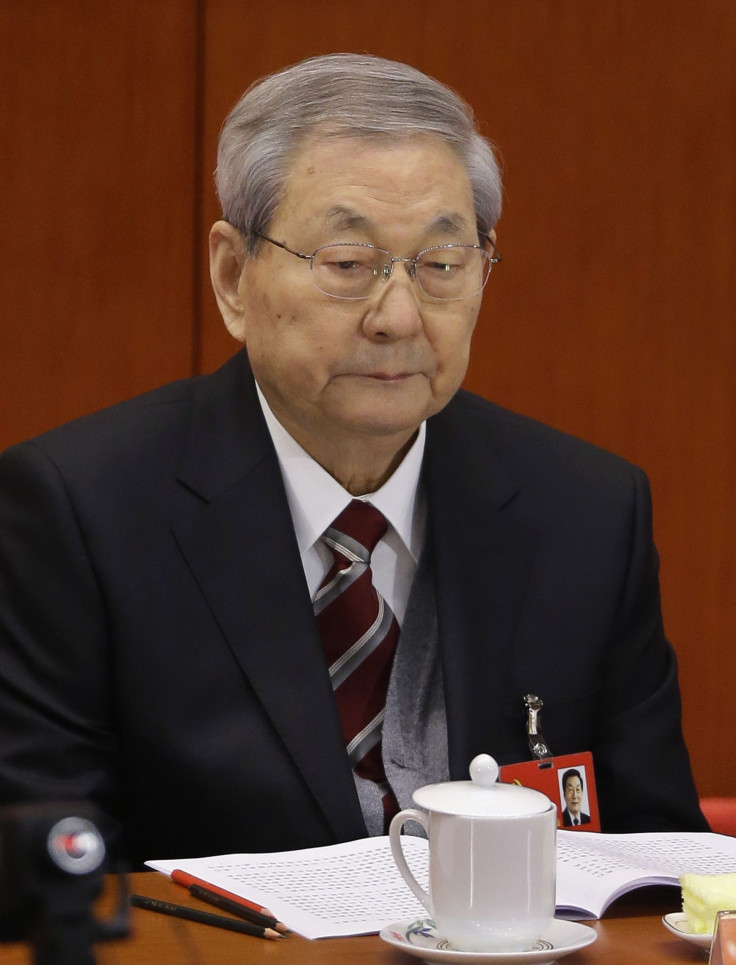 A Graying Zhu Rongji