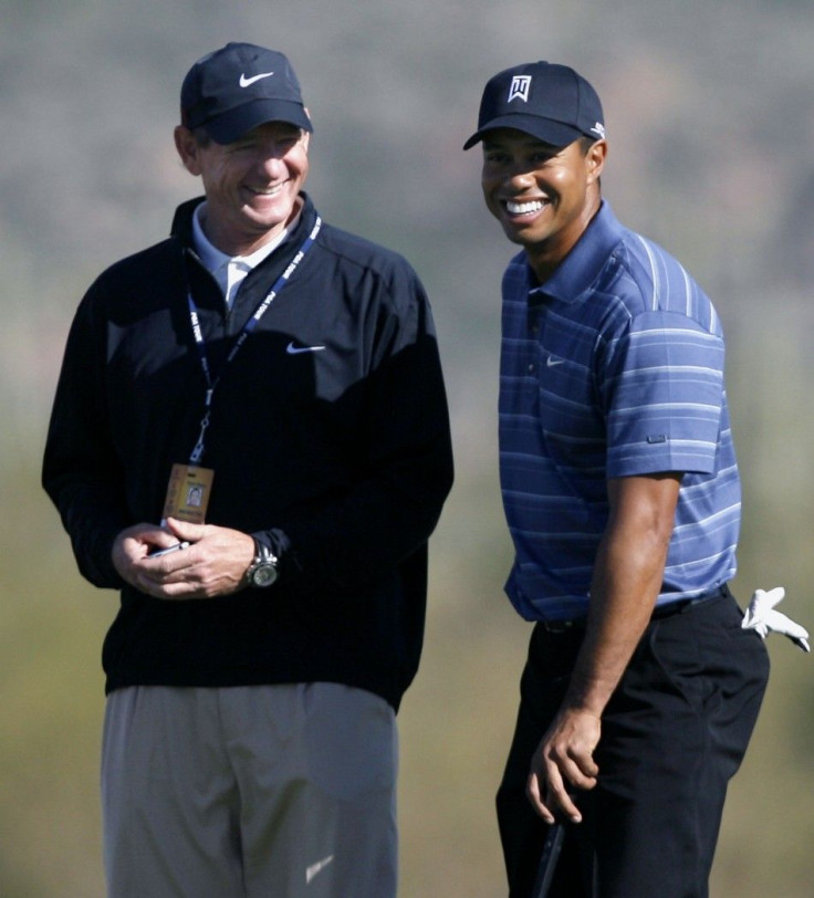 Hank Haney and Tiger Woods