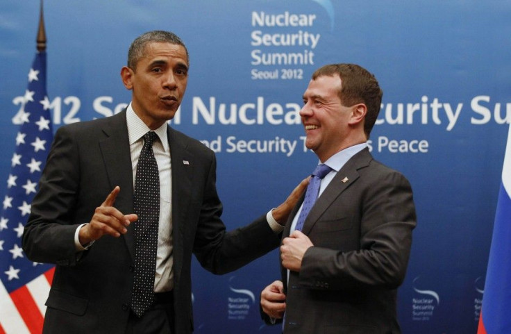 Obama and Medvedev