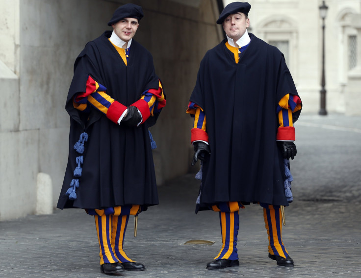 Swiss Guards with capes