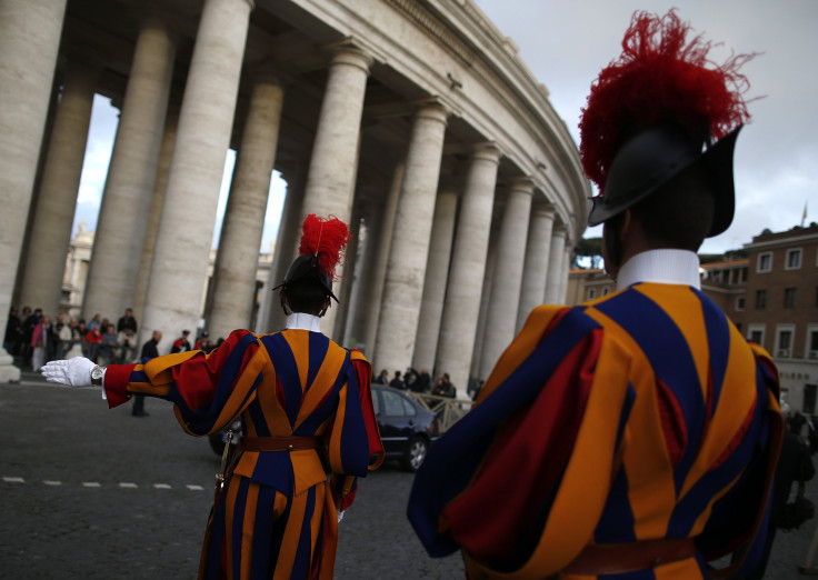 Swiss Guards in St. Peter's square