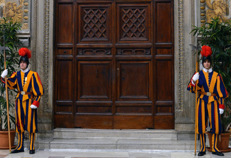 Swiss Guards at the Sistine Chapel