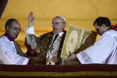 Pope Francis purple vestments
