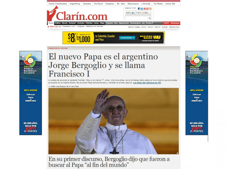 Pope Francis Headline