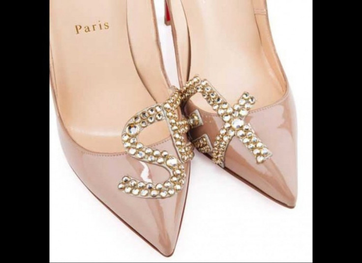 For many fashionistas shoes are just as sexy as a strapless dress, mini skirt or fitted pants that hug their curves, but famed shoemaker Christian Louboutin may have taken the "sexy shoe" to the next level.