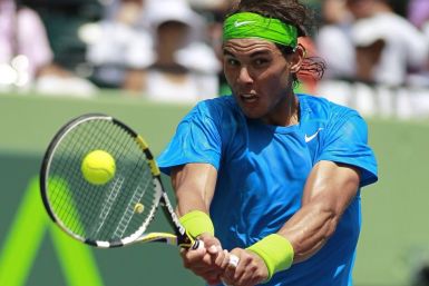 Rafael Nadal will be in action during Wednesday&#039;s play at the Sony Ericsson Open 2012 in Miami, up against Jo-Wilfried Tsonga