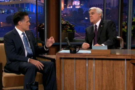 Mitt Romney Jay Leno Show