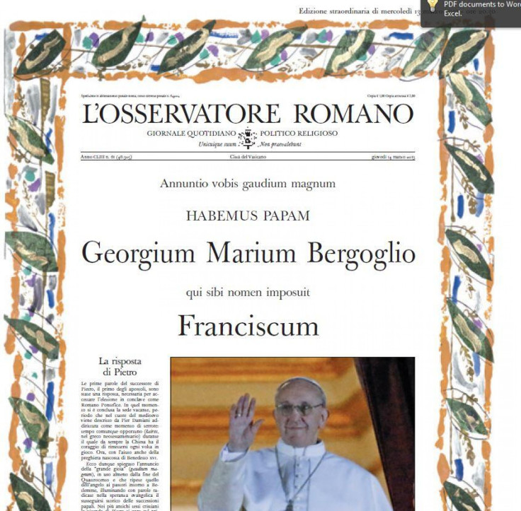 L'Osservatore Romano