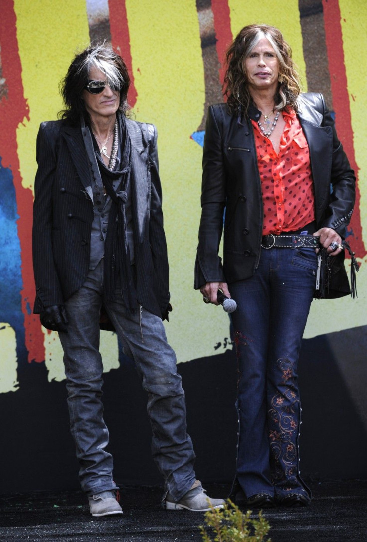 Aerosmith's Steven Tyler and Joe Perry