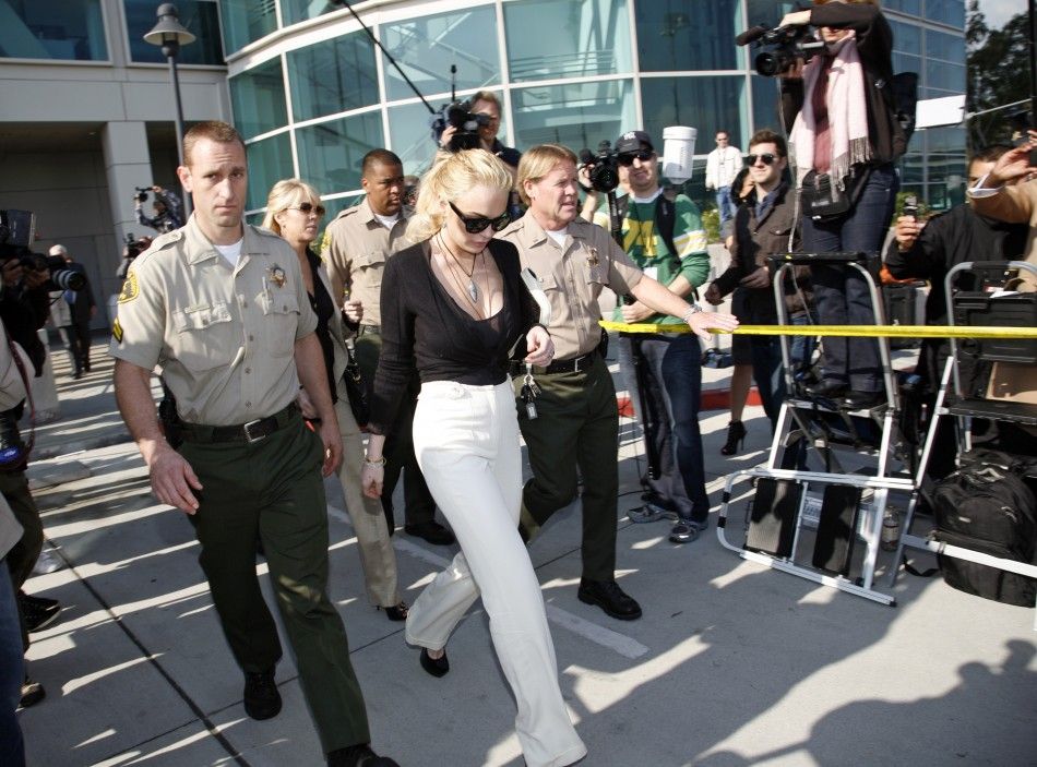 Lindsay Lohan Court Outfits