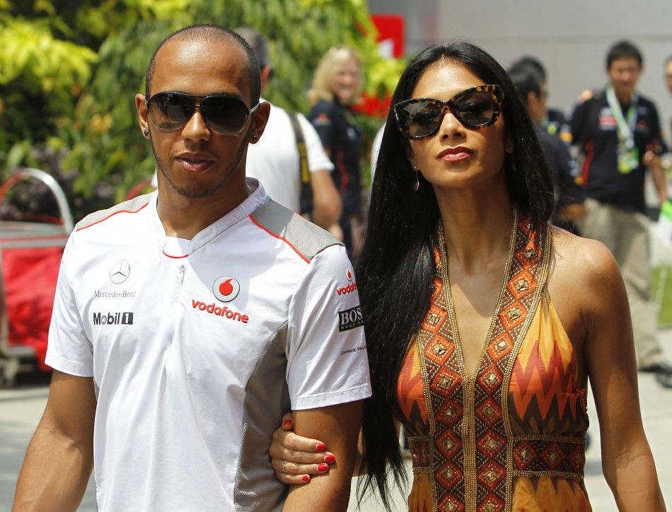Stunning Formula One Girlfriends at the 2012 Malaysian F1 Grand Prix 