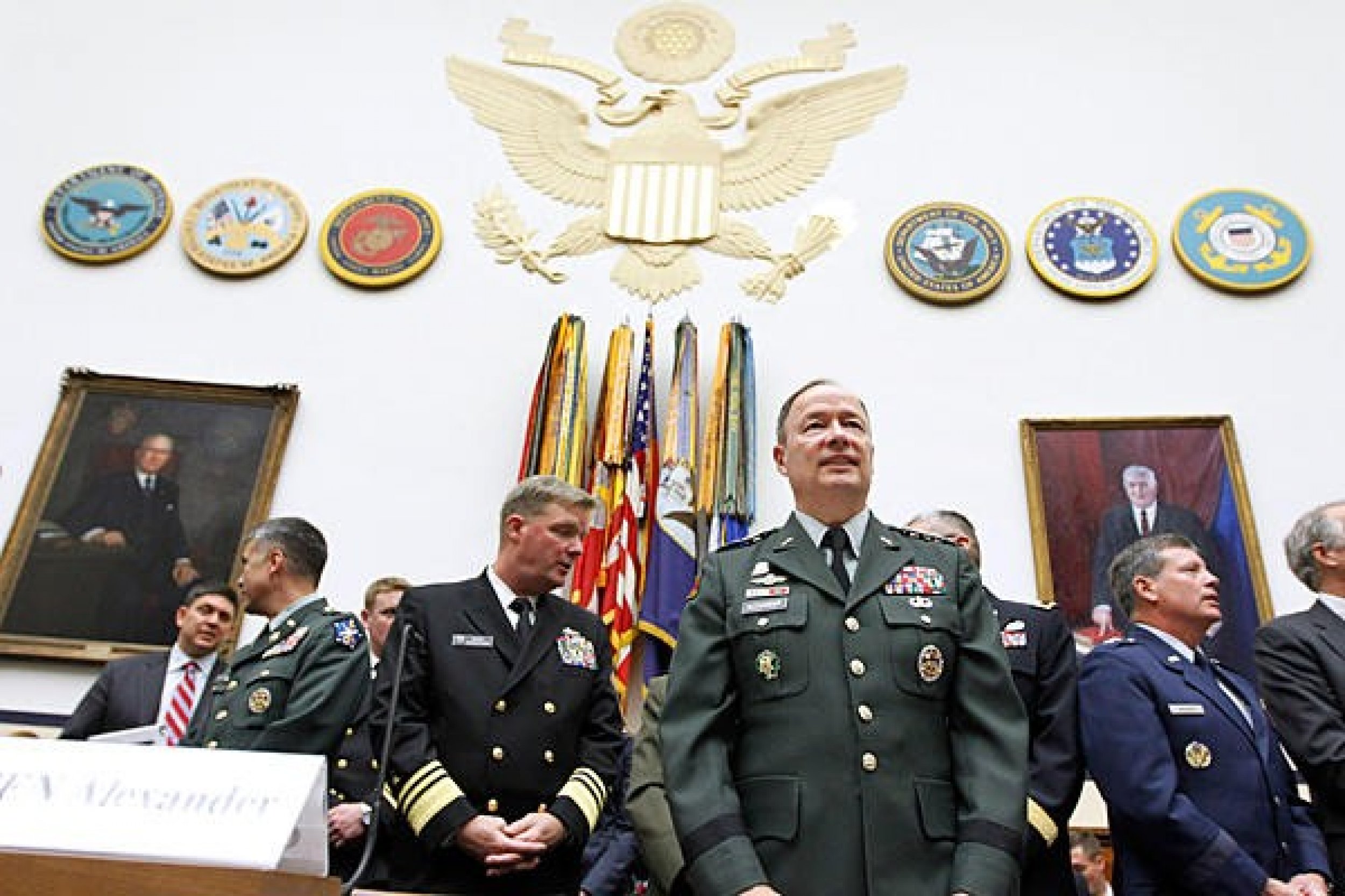 General Keith Alexander Meets With Congress