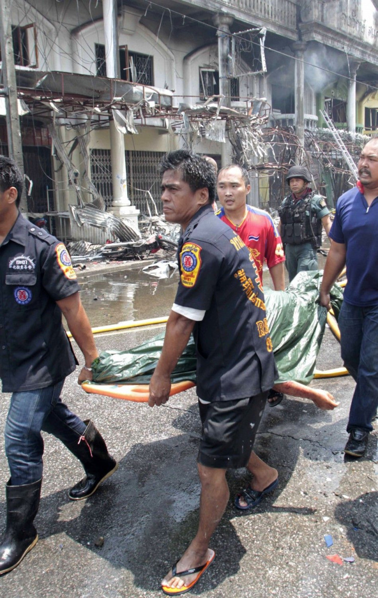 Bomb blast in southern Thailand&#039;s Yala province