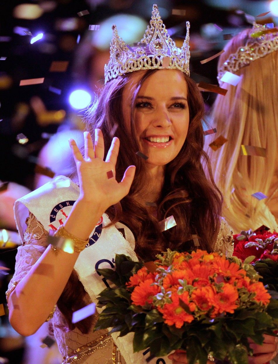 Tereza Chlebovska Crowned Czech Miss 2012 in Prague
