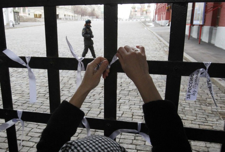 Red Square Protest