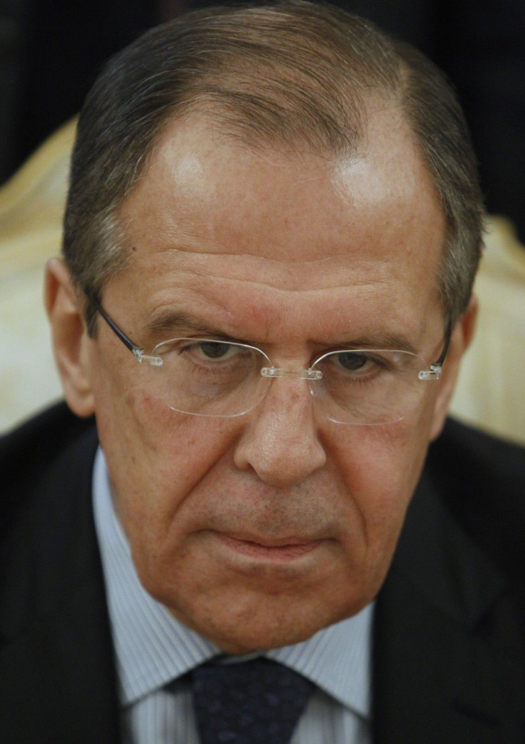 Russia's foreign minister Sergey Lavrov