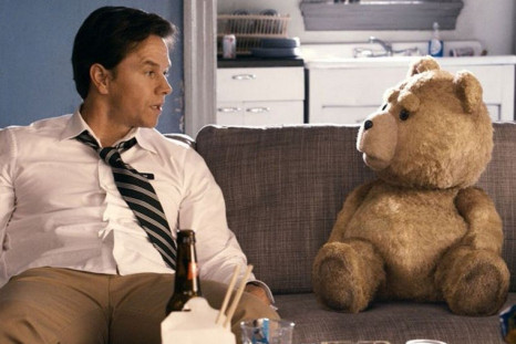 On Monday, Universal released the first red-band trailer for Seth MacFarlane&#039;s first-ever feature-length movie, &quot;Ted,&quot; which stars Mark Wahlberg and a pot-smoking, foul-mouthed teddy bear named Ted, voiced by MacFarlane. Watch the trailer b
