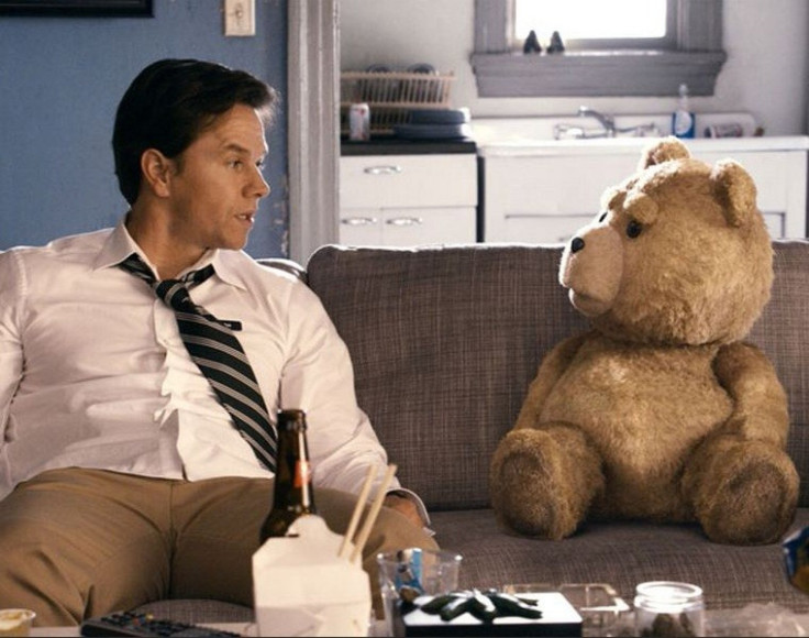 On Monday, Universal released the first red-band trailer for Seth MacFarlane&#039;s first-ever feature-length movie, &quot;Ted,&quot; which stars Mark Wahlberg and a pot-smoking, foul-mouthed teddy bear named Ted, voiced by MacFarlane. Watch the trailer b