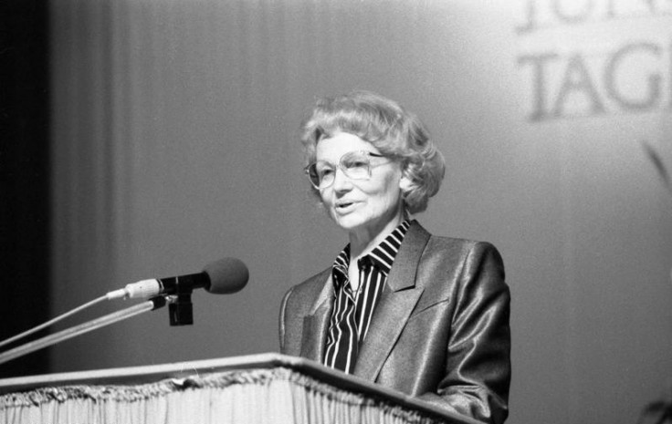 Margot Honecker in 1989