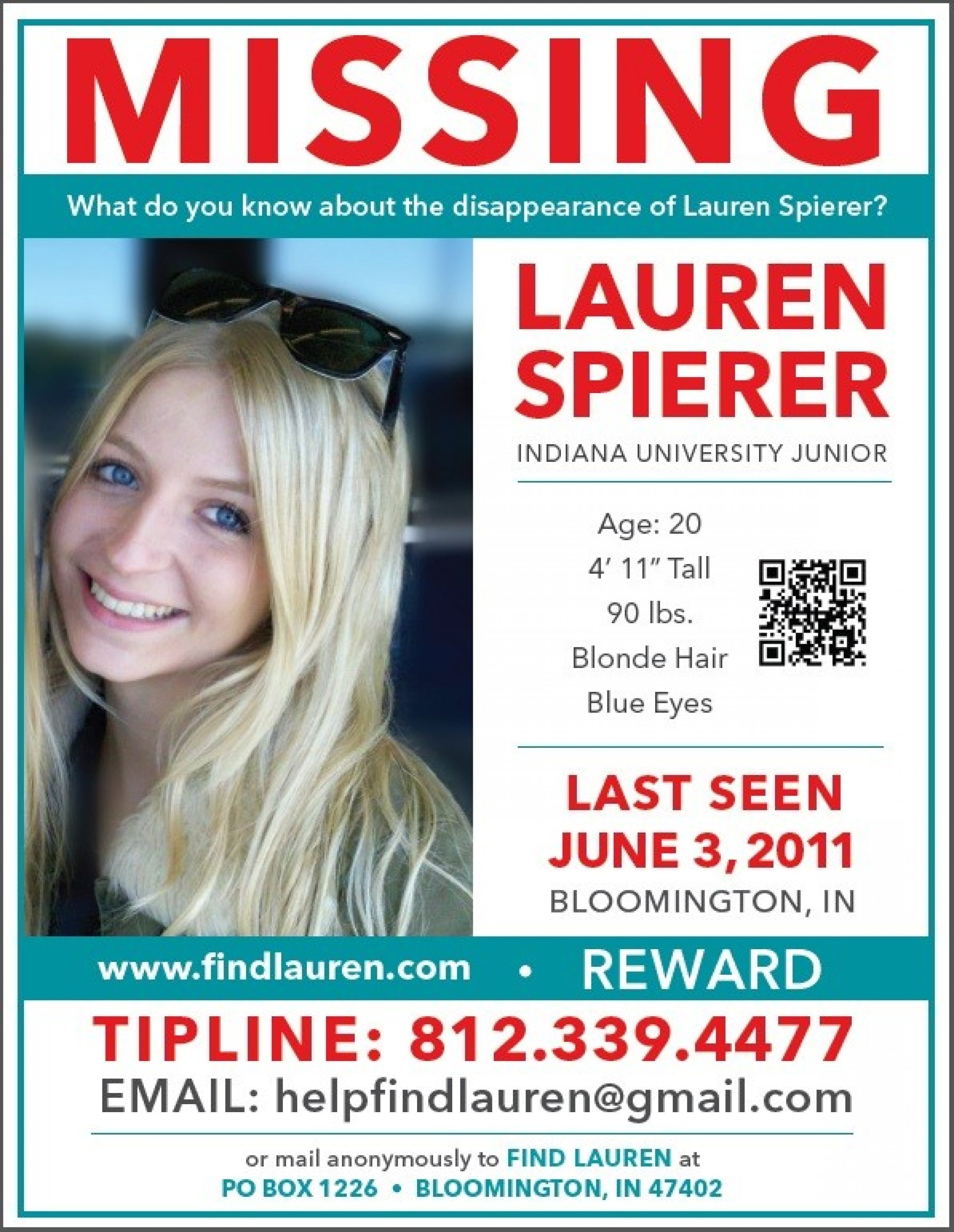 Lauren Spierer News: Skeletal Remains Found, Not Confirmed As Missing ...