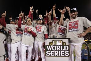 After winning the World Series last year, the Cardinals are 25/1 to repeat as champions.