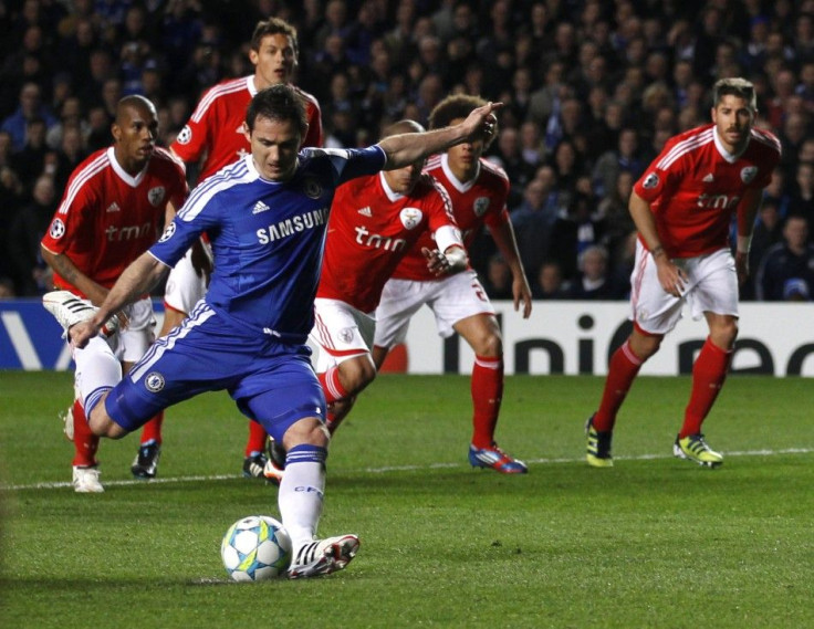 Watch highlights of Chelsea's victory over Benfica in the quarter-final second-leg of the Champions League.