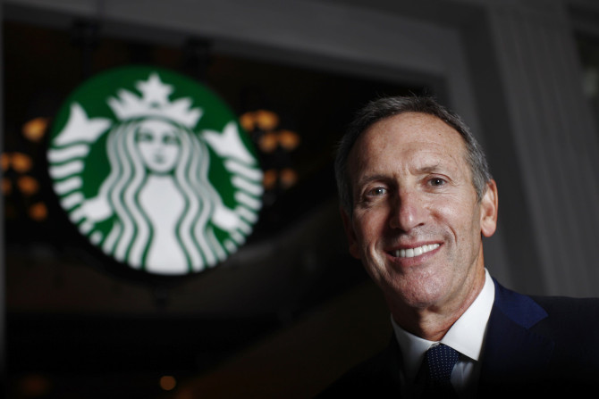 Howard Schultz, Starbucks Chairman & CEO 