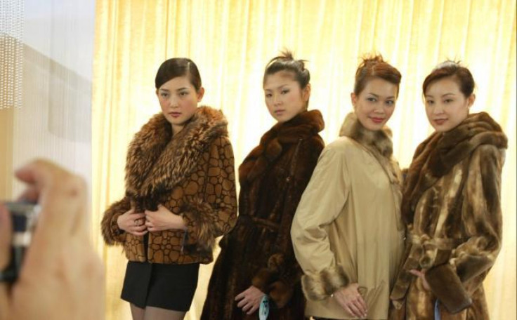 Models Wear Fur In Hong Kong