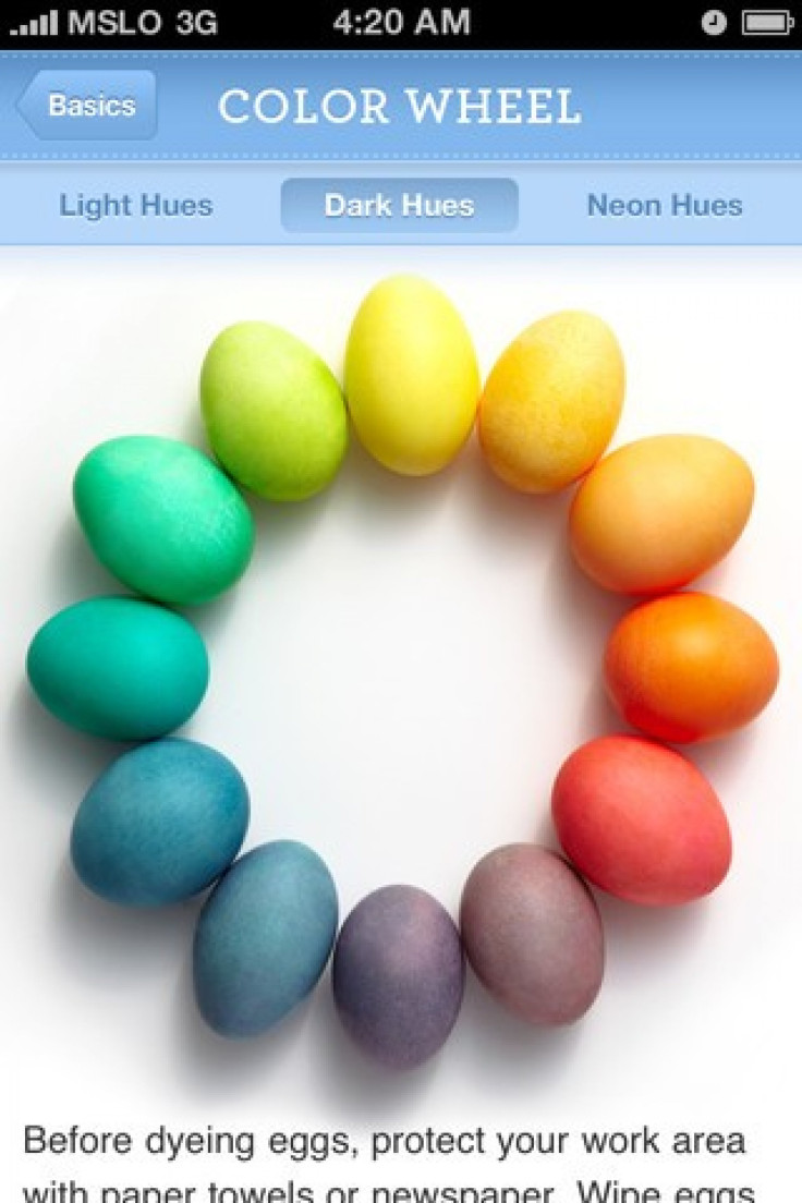 Egg Dyeing 101 from Martha Stewart Living App