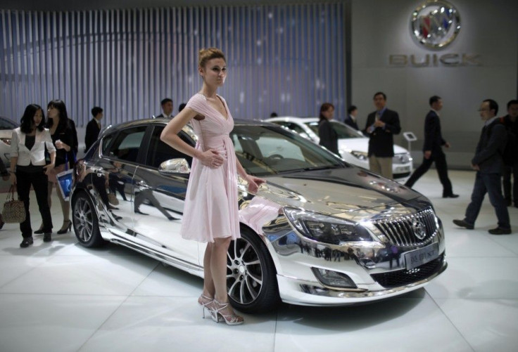 A Buick Excelle on display in Shangai