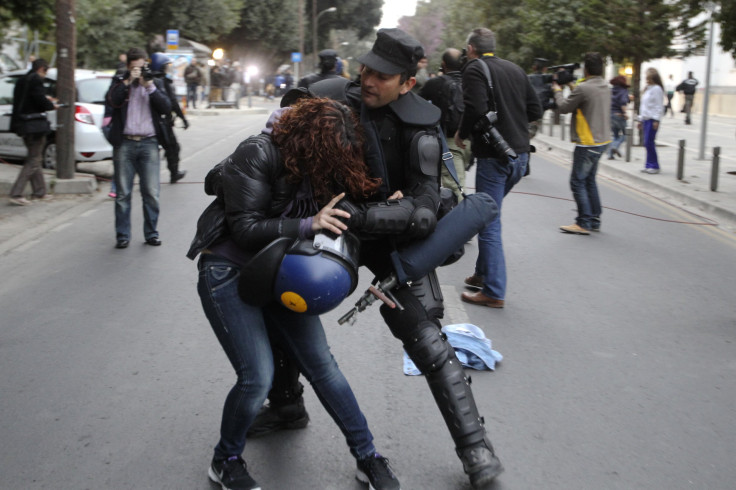 Cyprus protest