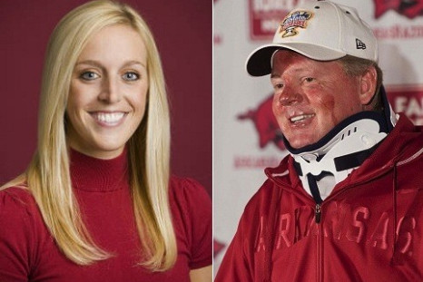 After his motorcycle crash on Sunday, University of Arkansas coach Bobby Petrino had his school and his family release reports that &quot;no other individuals were involved.&quot; But a police report released Thursday said Petrino did in fact have another
