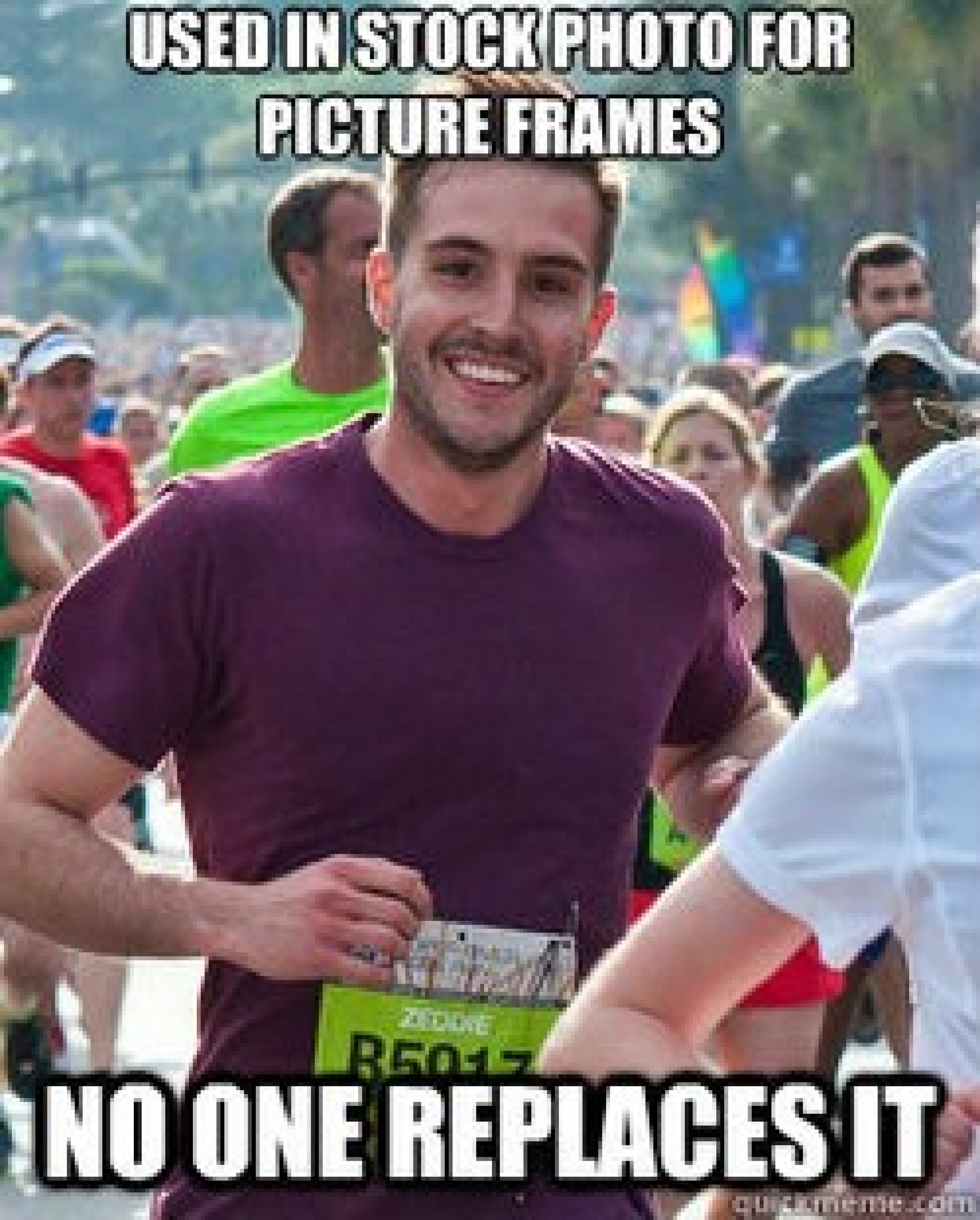 Ridiculously photogenic guy receives oral sex meme