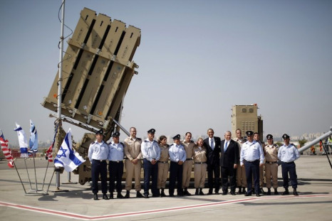 Obama at an Iron Dome Battery