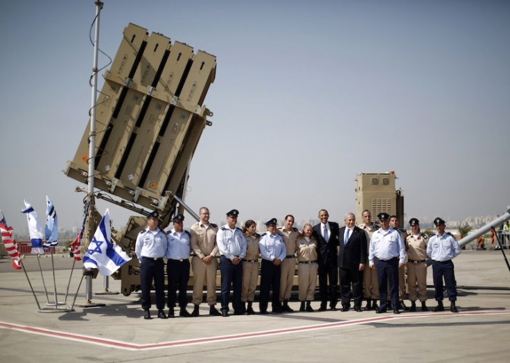 Obama at an Iron Dome Battery